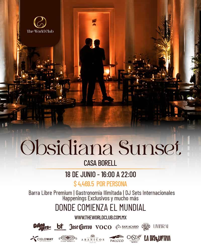 THE WORLD CLUB OBSIDIANA SUNSET CASA BORELL