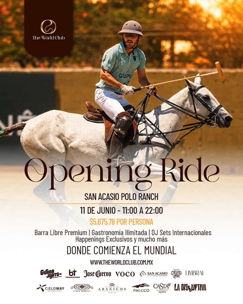 THE WORLD CLUB OPENNING RIDE SAN ACASIO